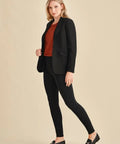 Biz Collection Scuba Ponte Women's High Rise Corporate Legging RGP303L - Allsorts Workwear
