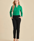 Biz Collection Scuba Ponte Women's Mid Rise Pull On Pant RGP304L - Allsorts Workwear
