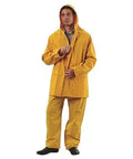 Ppro Choice Rain Jacket - Yellow Pvc, 3/4 Length - RJ PPE Pro Choice S  
