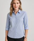 Biz Corporates Charlie Women's 3/4 Sleeve Shirt RS968LT Biz Corporates