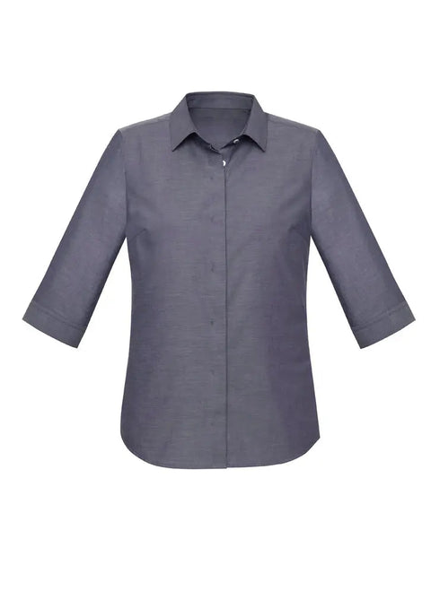 Biz Corporates Charlie Women's 3/4 Sleeve Shirt RS968LT Biz Corporates