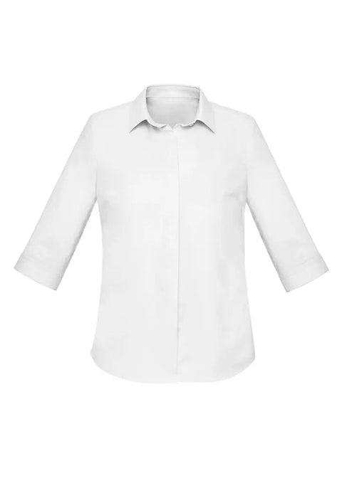Biz Corporates Charlie Women's 3/4 Sleeve Shirt RS968LT Biz Corporates