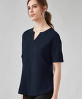 Biz Corporates Ruche Short Sleeve Blouse RU568LS Biz Corporates