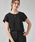 Biz Corporates Evelyn Short Sleeve Blouse RU569LS Biz Corporates