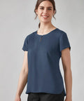 Biz Corporates Evelyn Short Sleeve Blouse RU569LS Biz Corporates