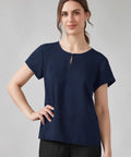 Biz Corporates Evelyn Short Sleeve Blouse RU569LS Biz Corporates