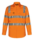 Unisex Biomotion Vic Rail Light Weight Safety Shirt SW55 Active Wear Winning Spirit Orange 2XS 