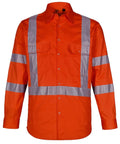 Unisex Biomotion NSW Rail Safety Shirt SW66 Active Wear Winning Spirit Orange 2XS 