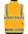 VIC Rail Hi Vis Reversible Safety Unisex Vest SW76 Work Wear Winning Spirit   