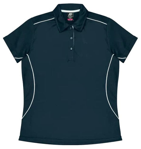 Aussie Pacific Kuranda Lady Polo Shirt 2323  Aussie Pacific NAVY/WHITE 6 