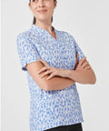 Biz Care Women's Florence Stardust Print Tunic CS450LS  Simply Scrubs Australia