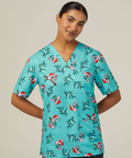 NNT Unisex Christmas Scrubs Top CATRGA - Simply Scrubs Australia