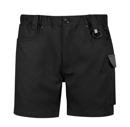 Syzmik Workwear Men's Rugged Cooling Short ZS607 Work Wear Syzmik Black 72R 