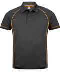 Aussie Pacific Men's Endeavour Polo Shirt 1310 Casual Wear Aussie Pacific S Slate/Orange 