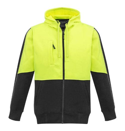 Syzmik Workwear Unisex Hi Vis Full Zip Hoodie ZT485