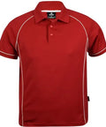 Aussie Pacific Men's Endeavour Polo Shirt 1310 Casual Wear Aussie Pacific S Red/White 