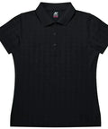 Aussie Pacific Noosa Lady Polos 2325  Aussie Pacific BLACK 6 