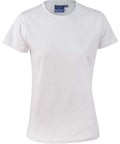 Savvy Tee Ladies Ts38 Casual Wear Winning Spirit White 6 