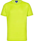 Men's Rapid CoolTM  Ultra Light Tee Shirt TS39 Casual Wear Winning Spirit Lime Green XS 