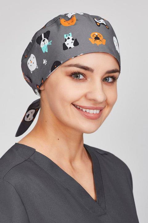 Biz Care Printed Scrub Cap CSC245U - Simply Scrubs Australia