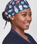 Biz Care Printed Scrub Cap CSC245U - Simply Scrubs Australia