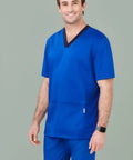 Mens Riley V-Neck Scrub Top CST043MS - Simply Scrubs Australia