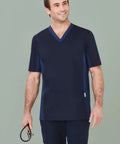 Mens Riley V-Neck Scrub Top CST043MS - Simply Scrubs Australia