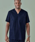 Mens Tokyo Anti-bacterial V-Neck Scrub Top CST141MS - Simply Scrubs Australia