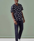 Men's Printed Best Friends Scrub Top CST147MS - Simply Scrubs Australia