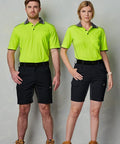 Unisex Ripstop Stretch Work Shorts WP25 Casual Wear Winning Spirit   