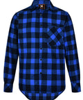 Winning Spirit Unisex Classic Flannel Plaid Shirt WT11 Winning Spirit