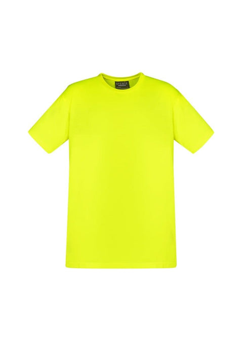 Mens Hi Vis Tee Shirt ZH290 Work Wear Syzmik Yellow XXS 