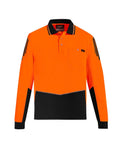 SYZMIK Men's Hi Vis Flux Long Sleeve Polo ZH310 Syzmik