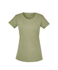 Womens Streetworx Tee Shirt ZH735 Work Wear Syzmik Light Sage XS 