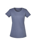 Womens Streetworx Tee Shirt ZH735 Work Wear Syzmik Petrol Blue XS 