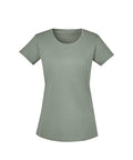 Womens Streetworx Tee Shirt ZH735 Work Wear Syzmik Slate XS 