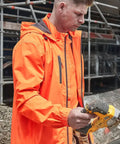 Syzmik Workwear Unisex Super Light Packable Rain Jacket ZJ260 - Allsorts Workwear