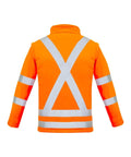 Syzmik Workwear Women's Hi Vis Rail X Back Softshell Jacket ZJ770 Work Wear Syzmik   