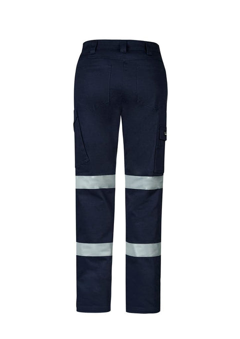 SYZMIK Women’s Essential Taped Cargo Pants ZP733 Work Wear Syzmik Navy 4 