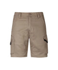 Syzmik Men's Cooling Rugged Stretch Shorts ZS605 Work Wear Syzmik Khaki 72R 