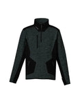Unisex Streetworx Reinforced 1/4 Zip Pullover ZT380 Work Wear Syzmik XXS Gunmetal/Black 