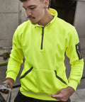 Syzmik Workwear Unisex Streetworx Water Resistant 1/4 Zip Pullover ZT665 Syzmik