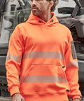 Syzmik Workwear Unisex Streetworx Water Resistant Segemented Tape Hoodie ZT867 Syzmik