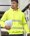 Syzmik Workwear Unisex Streetworx Water Resistant Segemented Tape Hoodie ZT867 Syzmik