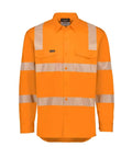 SYZMIK Men's VIC rail Segmented Tape Shirt ZW682 - Allsorts Workwear