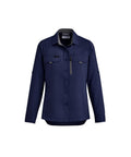 SYZMIK WOMEN OUTDOOR L/S SHIRT ZW760 Work Wear Syzmik Navy 8 