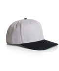 As Colour clip snapback cap 1102 Active Wear As Colour LIGHT GREY/BLACK OS 