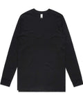 As Colour Men's base organic L/S tee 5029G Casual Wear As Colour BLACK XSM 