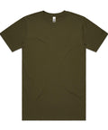 As Colour Men's block T shirt 5050 (No print no sale) Casual Wear As Colour ARMY SML 