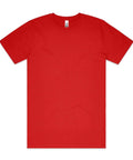 As Colour Men's block T shirt 5050 (No print no sale) Casual Wear As Colour RED SML 